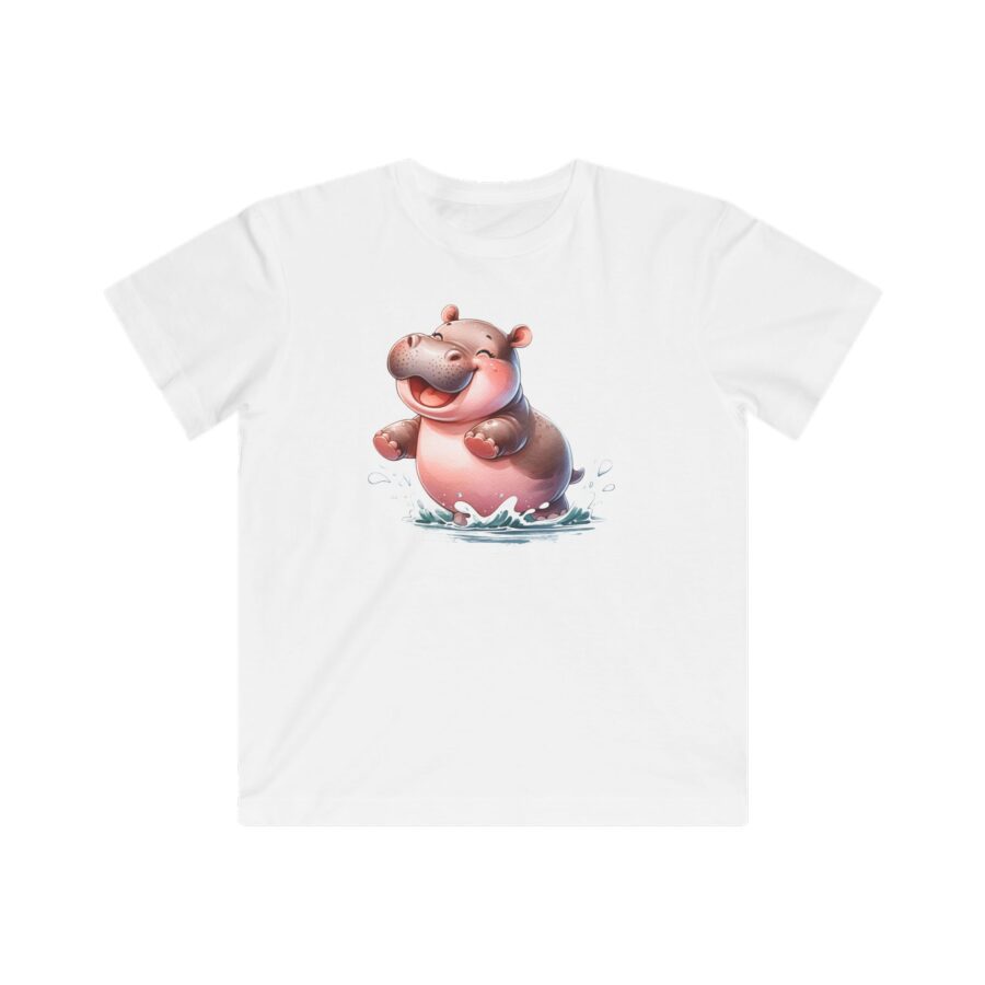 Kids Happy Hippo Jersey Tee